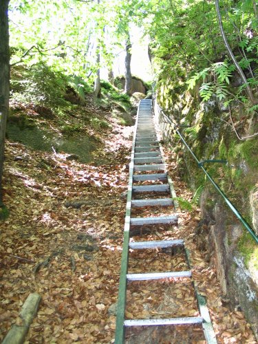 žebřík na Špičák