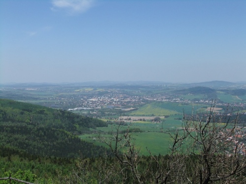 Výhled z Luže na Varnsdorf