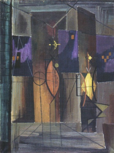  František Hudeček: Ve vlaku, 1944