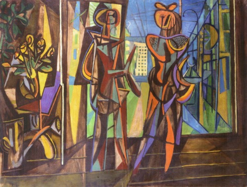 Jan Kotík: Obchod na hlavní třídě, 1947