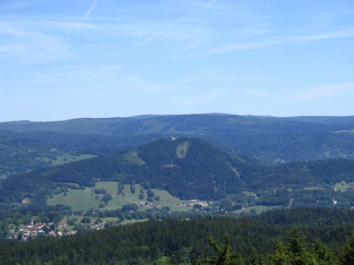 Tanvaldský Špičák z Černé Studnice