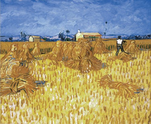 Kornernte in der Provence, Juni 1888 (The Israel Museum, Jerusalem)